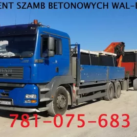Zbiorniki betonowe na wodę opadową, szamba- producent Włocławek, Toruń