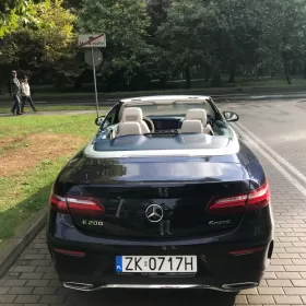OKAZJA Mercedes E klasa cabrio 1 właściciel salon Polska