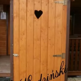 Wc, drewniane, budowlane, wychodek, ubikacja, kibel