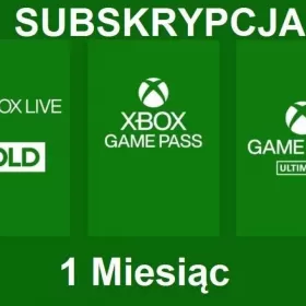Kod Klucz Xbox Game Pass Ultimate Gold 1 Miesiac 30 Dni wysyl Sms Mail