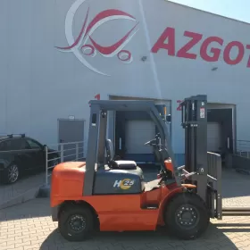 Wózek Widłowy 2,5T Maszt 3,3 *Benzyna + Gaz* *2022*