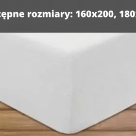 Prześcieradło z gumką Jersey 160x200 lub 180x200 | KOLORY