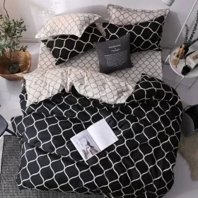 Pościel 160x200 z satyny bawełnianej DESIGNERSKIE WZORY