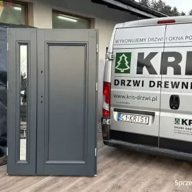 Drzwi zewnętrzne DREWNIANE NA KAŻDY WYMIAR 128x210cm