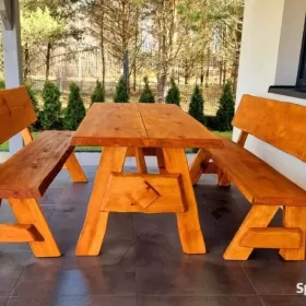Meble ogrodowe, drewniane, do baru,lokalu stół ławka dostawa