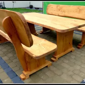 Meble ogrodowe, drewniane, do baru,lokalu stół ławka dostawa