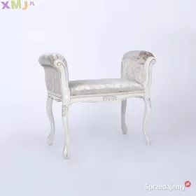 Stylowa pufa z podłokietnikami