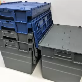 Pojemnik Transportowy Magazynowy Kurierski Skrzynka Kosz-60x40x32cm