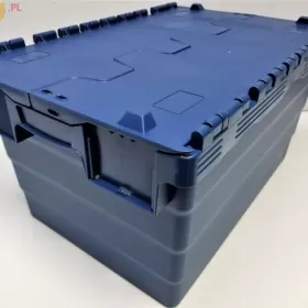 Pojemnik Transportowy Magazynowy Kurierski Skrzynka Kosz-60x40x32cm