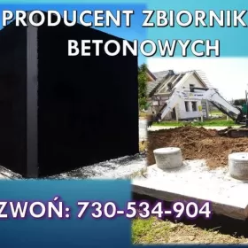 Szamba/Szambo betonowe Zbiornik betonowy Deszczówka Piwnica Sandomierz