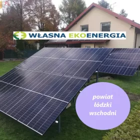 Instalacja fotowoltaiczna 6kW grunt./Fotowoltaika/Panele słoneczne