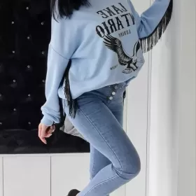 Bluza z frędzlami, roz. uniwersalny