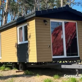 Willa Nowy Domek Letniskowy Mobilny 30 m2  las jezioro plaża