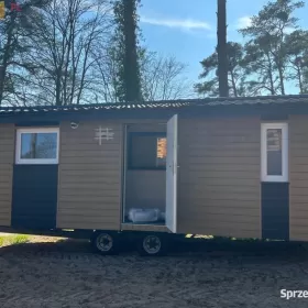Willa Nowy Domek Letniskowy Mobilny 30 m2  las jezioro plaża