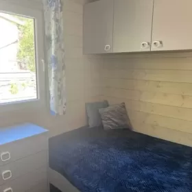Willa Nowy Domek Letniskowy Mobilny 30 m2  las jezioro plaża