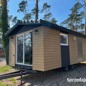 Willa Nowy Domek Letniskowy Mobilny 30 m2  las jezioro plaża