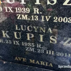 Odnawianie liter nagrobnych, sprzątanie, podnoszenie grobów