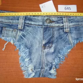 Szorty Spodenki Damskie Sexy Seksowne 645 S M L XL XXL