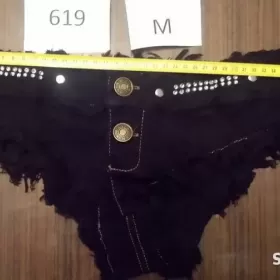 Szorty Spodenki Damskie Seksowne Krótkie Skąpe S M L