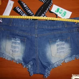 SZORTY SPODENKI SKĄPE DAMSKIE BERMUDY BIODRÓWKI SEXY S M L