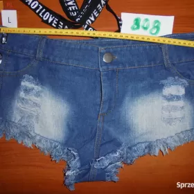 SZORTY SPODENKI SKĄPE DAMSKIE BERMUDY BIODRÓWKI SEXY S M L