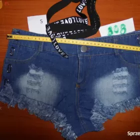 SZORTY SPODENKI SKĄPE DAMSKIE BERMUDY BIODRÓWKI SEXY S M L
