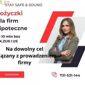 POZYCZKI POD ZASTAW NIERUCHOMOSCI BEZ BIK NAWET NA 5 LAT