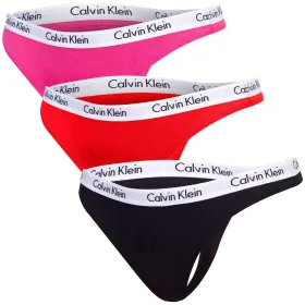 Nowość 2024 r. CALVIN KLEIN STRINGI DAMSKIE MAJTKI 3 PAK 