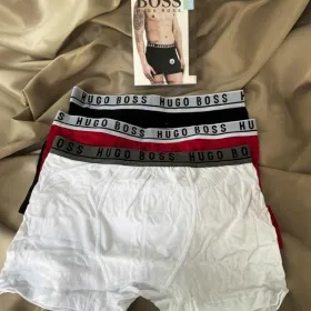 Nowość 2024r.  Męskie bokserki 3 szt HUGO BOSS bielizna nowa M,L,XL,XXL 