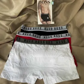 Nowość 2024r.  Męskie bokserki 3 szt HUGO BOSS bielizna nowa M,L,XL,XXL 