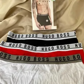 Nowość 2024r.  Męskie bokserki 3 szt HUGO BOSS bielizna nowa M,L,XL,XXL 