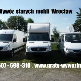 Utylizacja,wywóz starych mebli,gratów,gabarytów Wrocław