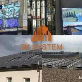 Hala 650 m2 stalowa magazyn warsztat konstrukcja SKSYSTEM