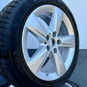 Alufelgi BMW 2 F45 F46 Oryginalne Zimowe 17 NOWE OPONY CONTINENTAL