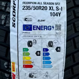4x NOWE Pirelli Scorpion Verde All Season SF2 235/50R20 Seal Inside
