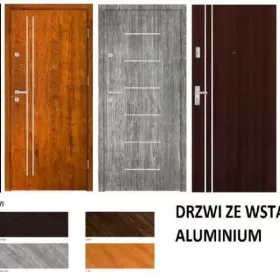 Drzwi wejściowe do mieszkania w bloku. Model - gładkie D-10 + montaż.