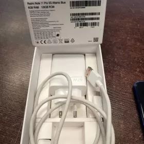 XIAOMI REDMI NOTE 11 PRO 5G 6GB/128GB ładowarka etui opakowa