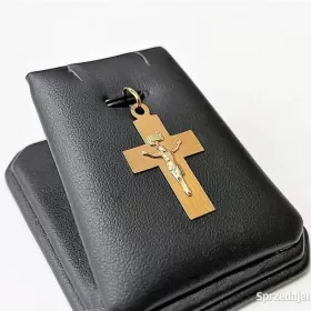 Złoty krzyżyk pr333 1,14g. GKŻ