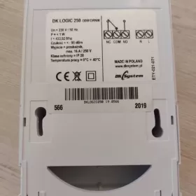 Bezprzewodowy termostat pokojowy DK Logic 250