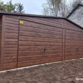 Garaze Blaszane Garaż Blaszany Dtewnopodobny poziomy Okucia