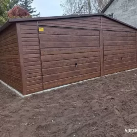 Garaze Blaszane Garaż Blaszany Dtewnopodobny poziomy Okucia