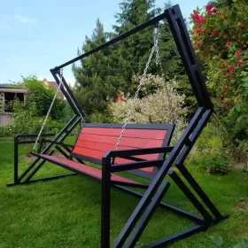 huśtawka ogrodowa metalowa   Transport Cała Polska