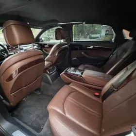 Wynajem samochodu do ślubu Audi A8L limuzyna z kierowcą