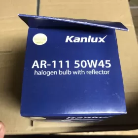 Kanlux Żarówka Halogen Ar111 50W G53 Srebrny (AR111 50W 12V)