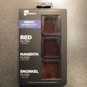 Aqua Filter 3-PACK do kamer GOPRO 5,6