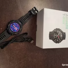 Smartwatch Amazfit T-REX, ładowarka, opakowanie