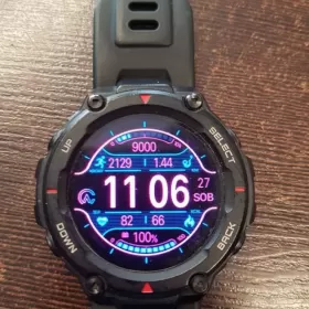 Smartwatch Amazfit T-REX, ładowarka, opakowanie