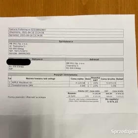 Apple MacBook Air 13 M1. Gwarancja. GKŻ
