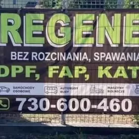 Regeneracja czyszczenie filtrów Dpf , Fap i katalizatorów