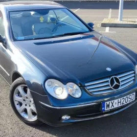 Mercedes Benz CLK 500 V8 LIFT Szyber Skóry Alkantara Piękny